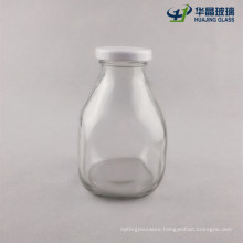 16oz 473ml Glass Beverage Pudding Bottle with Twist off Lid